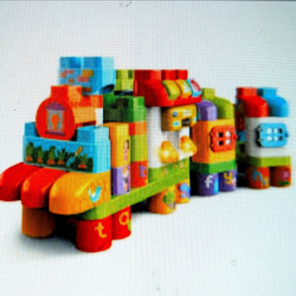 BlaBla Blocks Interactive Train Set - Multicolor - Picture 3 of 4